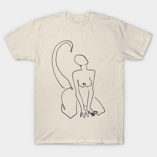 Scorpio Celestial Line Art T-Shirt
